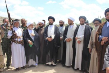 لجنة الإرشاد والتعبئة تفتتح محوراً تبليغياً في عامرية الفلوجة في محافظة الانبار