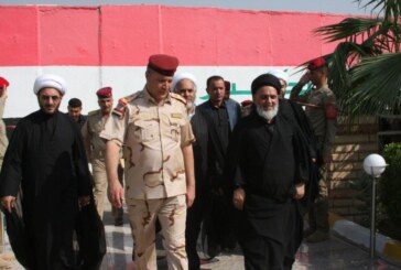 لجنة الارشاد والتعبئة تنظم الزيارة التفقدية لسماحة السيد أحمد الأشكوري لمحوري عمليات اليوسفية واللطيفية جنوبي بغداد