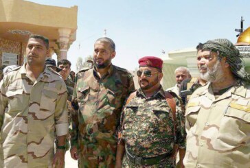 مبلغو لجنة الارشاد، يواصلون زياراتهم الميدانية للقطعات العسكرية المشاركة بتحرير الارض العراقية من داعش