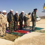 وفد لجنة الإرشاد ينقل توصيات وتوجيهات المرجعية لمقاتلي عمليات الجزيرة غربي العراق