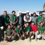 محور لجنة الإرشاد والتعبئة في غرب الموصل يواصل نقل وصايا المرجعية العليا للمقاتلين ويقدم لهم عشرات الأطنان من المساعدات العينة