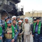 لجنة الإرشاد تشارك الشرطة الاتحادية بتحرير منطقة النبي شيث في مركز الموصل
