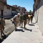 بالصور .. مبلغو لجنة الإرشاد يتفقدون قواتنا البطلة في حيي الثورة والصحة في الجانب الأيمن من الموصل