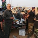 باشراف مبلغي لجنة الارشاد ..  قافلة الدعم اللوجستي لحملة سفير الحسين عليهما السلام تواكب انتصارات الغيارى غربي محافظة الأنبار وتقدم لهم الدعم اللوجستي