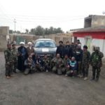 وفد لجنة الارشاد والتعبئة يتفقد المرابطين في محور اللطيفية، وينقل سلام ودعاء المرجعية وتوجيهاتها السديدة لقوات الحشد الشعبي