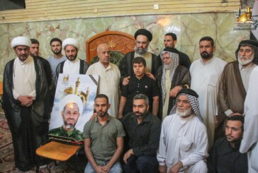 لجنة الارشاد والتعبئة تقيم مجلس الفاتحة على روح الشهيد الشيخ حسن العتبي (رحمه الله)