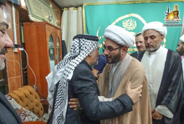 لجنة الارشاد والتعبئة تزور مرقد السيد محمد في بلد وتقدم التعازي لعوائل الشهداء.