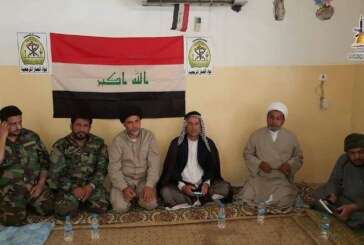 باشراف معتمد المرجعية في لجنة الإرشاد.. موكب وحملة الحسن المجتبى (ع) لأهالي مدينة الهاشمية، يوزعون الدعم اللوجستي لقوات الحشد الشعبي في غرب محافظة نينوى