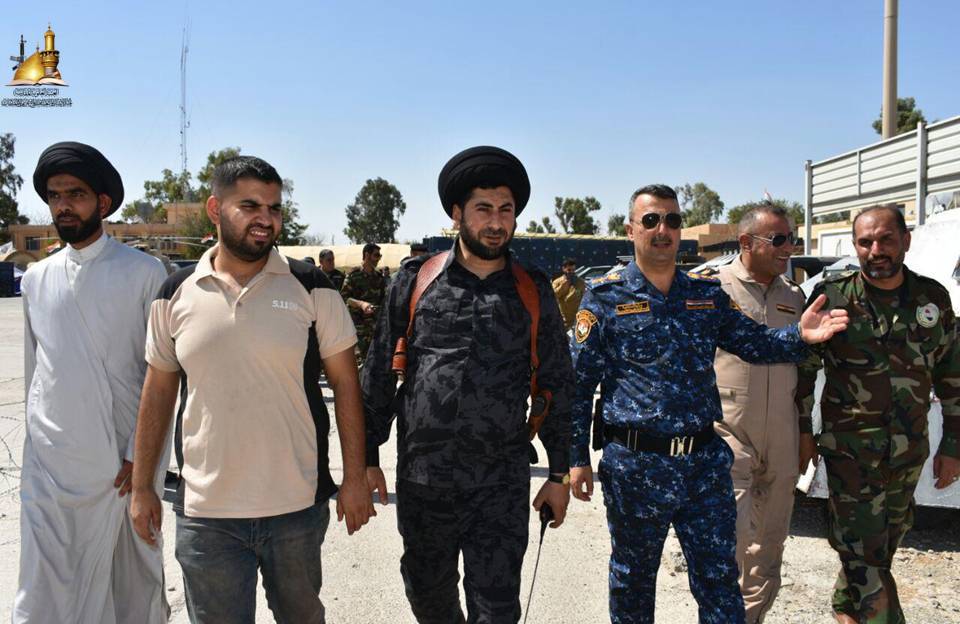 باشراف لجنة الإرشاد.. هيئة أهالي سوق الشيوخ لدعم القوات الأمنية والحشد الشعبي توزع المؤن والمساعدات على الأبطال في ساحات القتال في الموصل القديمة