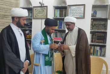 مسؤول لجنة الإرشاد يتفقد المبلغين الجرحى والمرضى بعد رحلتهم العلاجية خارج العراق، تثمينا لجهودهم وتضحياتهم بالدفاع عن العراق ومقدساته