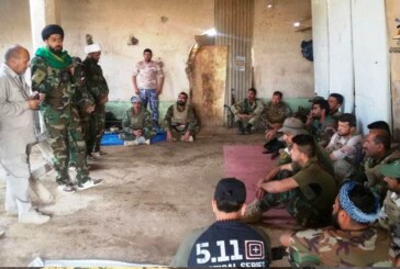 بالصور .. لجنة الارشاد تزور قوات الحشد الشعبي في منطقة “مطبيجة” الحدودية بين محافظتي ديالى وصلاح الدين، وتُبلغ المقاتلين وصايا وتوجيهات المرجعية، وتُثمن تصديهم الباسل لـ “داعش” 
