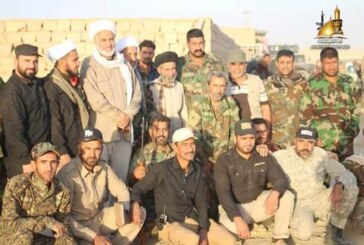 مقاتلو الحشد الشعبي والجيش العراقي يشيدون بدور مبلغي الحوزة العلمية في لجنة الارشاد بتقديم الدعم المعنوي و المادي خلال عمليات تحرير مناطق غرب العراق