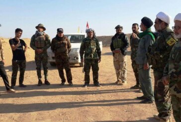 مبلغو لجنة الارشاد في محور بيجي ينقلون سلام وتوجيهات الامام السيستاني لقوات الحشد الشعبي واشادته (دام ظله) بتضحيات المقاتلين الأبطال الذين يسطّرون صفحاتٍ بيضاء خالدة في تاريخ العراق